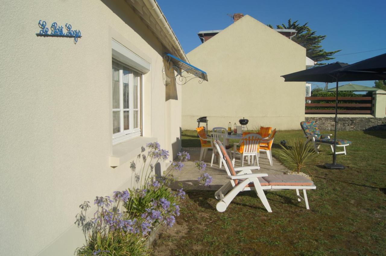 Le Petit Logis De Barneville Plage Wc Exterieur Exterior foto